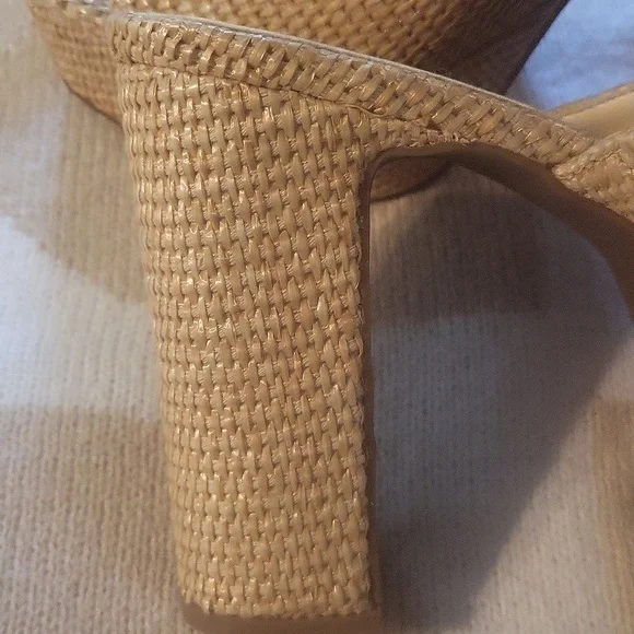 NEW Jessica Simpson Woven Platform High Heel Summer Mule Sandals 🤎 - Picture 6 of 7